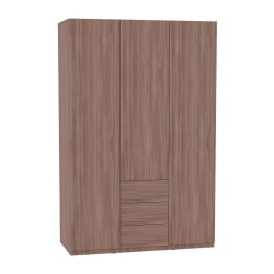 Шкаф распашный R-198х135х60-3-PO(ЯШТ)