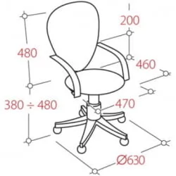 Кресло офисное UP_Prestige 19183 Черный