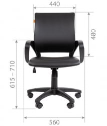 Кресло оператора CHAIRMAN 696 ЭКО Серый