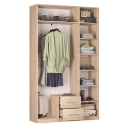 Шкаф распашный R-230х135х45-2-M(ДМ)