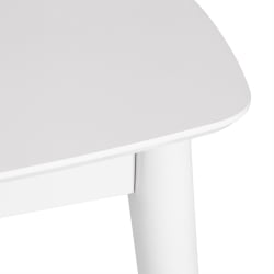 Стол-автомат RAMBO (mod. 1193) МДФ/пластик, 130+30 x 80 x 75 см, white (белый)