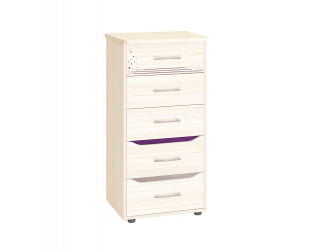 Тумбочка для детской Мегаполис 55.08.1 Сосна Астрид