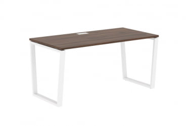 Стол письменный EDIS EVST 1580 Дуб Денвер темный Белый