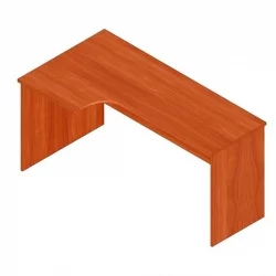 Стол компьютерный угловой Р.РС-16 (левый) вишня Оксфорд