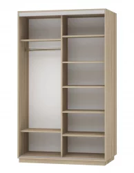 Шкаф-купе двухдверный Экспресс Дуо 1400х2200х Улица/Дуб сонома / 1400х2200h