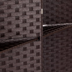 Ширма Secret De Maison NICE (mod. TT-RD007) сосна+бумажный жгут, 200*180, Орех (Walnut)