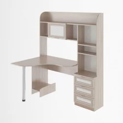 Подростковая Ostin №1 Ясень шимо светлый/белый