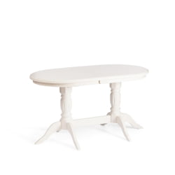 Раздвижной стол COPPOLA бук, мдф, 140+40x80x77см, Ivory white