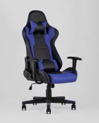 Игровое кресло ТопЧаирс Диабло Синее / TopChairs Diablo