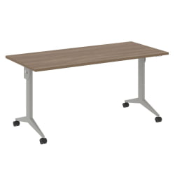 Стол складной мобильный КС-Пулл КС.М-4.7 Дуб Аризона/Серый / X-Pull X.M-4.7