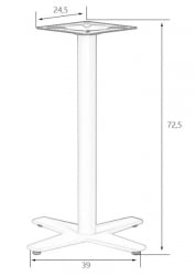 Подстолье DOBRIN STELLA WHITE