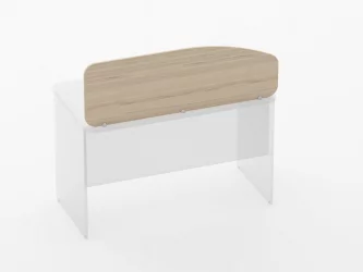 Экран разделительный Glassy 5.12.12 Орех