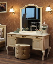 Пуф круглый Марлен 491 Бежевый