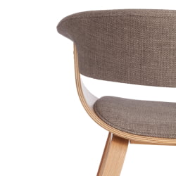 Стул VIMTA (mod.8021) дерево / ткань, 69х56х77 см, натуральный/бежевый, Aimcasa 5