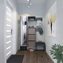 Прихожая Флекс №1 Оникс Серый Вяз дымчатый