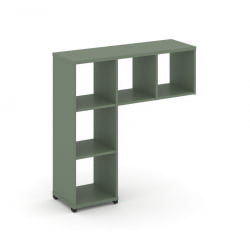 Надставка на стол низкая без наполнения CONCEPT CN.NN-001 Кобо Черный металл