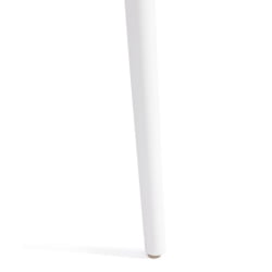 Дизайнерский стул TON (mod. PC33) пластик, 48 x 48 x 74 см, белый (White C0057)