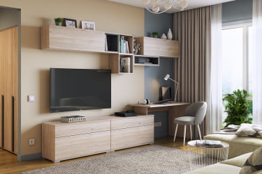 Полка в детскую 46 UL.46-M графит