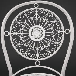 Стул Secret De Maison Gloria стальной сплав, 50х47х92см, butter white