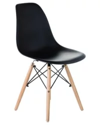 Стул со спинкой ДОБРИН ДСВ Черный Б-03 / DOBRIN DSW B-03