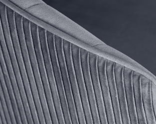 Стул барный DOBRIN DARCY GOLD (серый велюр (1922-19))