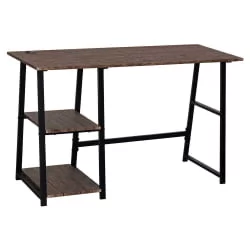 Письменный стол с полками BRABIX LOFT CD-006 Мореный дуб