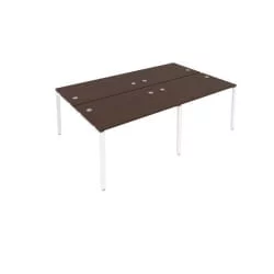Рабочая станция на 4 раб.места Метал Сйстем Б.СМ-4.2 Венге/Белый / Metal System