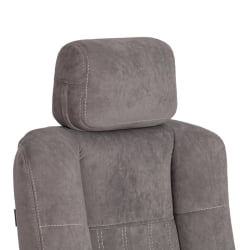 Кресло OXFORD хром флок , серый, 29