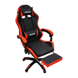 Геймерское кресло 892-1 цвет черный/красный с массажем 892-1-black-red-mass