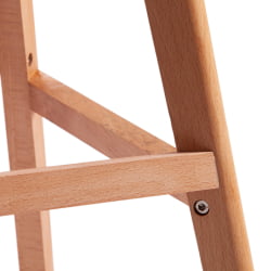 Стул барный TULIP BAR (mod. C1014H) / 1 шт. в упаковке пластик/дерево, 57 х 48 х 114 см, серый 024 /натуральный