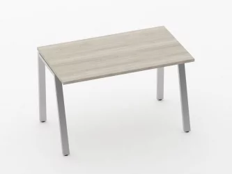 Стол прямой Deka Л-обр. каркас 73.07.12 Дуб Сантана светлый