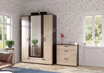 Шкаф Даллас 4-4818 Дуб Сонома Венге