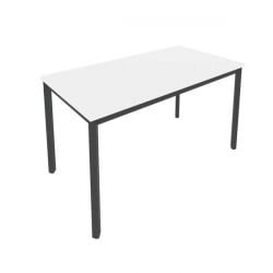 Стол письменный на металлокаркасе СЛИМ СЙСТЕМ С.СП-5 Белый-Антрацит / SLIM SYSTEM