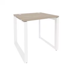 Стол рабочий на О-образном м/к ОНИКС О.МО-СП-0.7 Дуб Аттик/Белый / ONIX O.MO-SP-0.7