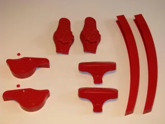 Комплект цветного пластика к парте Element 3/80 Красный