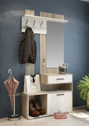 Прихожая Смарт 2 со шкафом Дуб Кантри Дуб Прованс