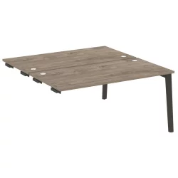 Стол-приставка двойной к опорным элементам ОНИКС ВООД ОВ.Д.СПР-4.8 Тиквуд Темный/Темный / ONIX WOOD OW.D.SPR-4.8