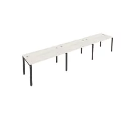 Рабочая станция на 3 раб.места Метал Сйстем Б.СМ-3.3 Наварра/Антрацит / Metal System