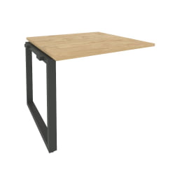 Проходной наборный элемент переговорного стола ONIX O.MO-NPRG-1 Тиквуд Светлый/Антрацит