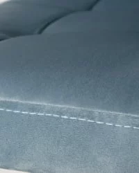 Стул барный DOBRIN KRUGER ARM Пудрово-голубой велюр MJ9-74