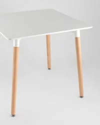 Маленький обеденный стол Oslo square WT Белый