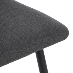 Стул обеденный La Rousse NEW, ткань рогожка, темно-серый, F68, 45x55x93 см