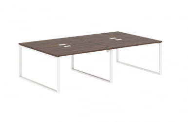 Бенч-система EDIS EQWST 2716 Дуб Денвер темный Белый