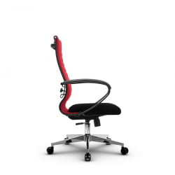 Кресло офисное МЕТТА B 2b 19/K130, Основание 17834 Комплект 3 Красное Черное