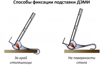 Трехуровневая подставка-трафарет под книгу ПК-03 Зеленая