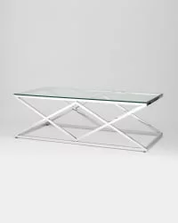 Стол журнальный ИНСИГНИЯ 120x60 Серебро