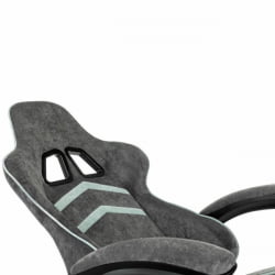 Кресло компьютерное BRABIX Shooter GM-12, 2 подушки, ткань, серое