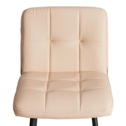 Барный стул Medeo/Медео экокожа , бежевый, 42х56х102 см