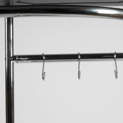 Гардеробная вешалка для одежды CALEDONIA МДФ/металл, 51*51*189 см, Венге