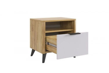 Тумба детская Адам MSA-01 дуб крафт золотой/белое дерево